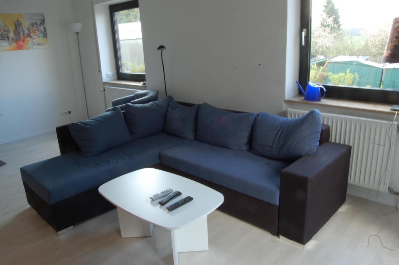 Wohnung Mit Kamin Terrasse Und Grill In Der Naehe Von Nuernberg Burgthann エクステリア 写真